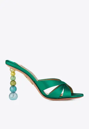 Yes Baby 95 Satin Mules